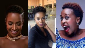 Natural short hairstyles in Uganda