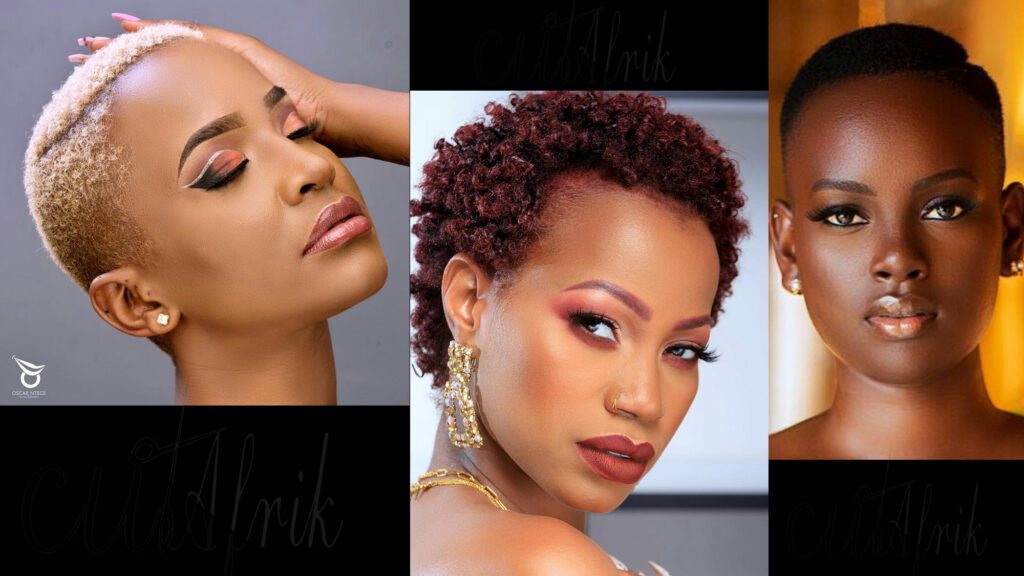 trending short hairstyles in Uganda