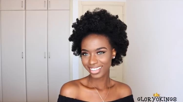 Chunky twist out party hairstyle