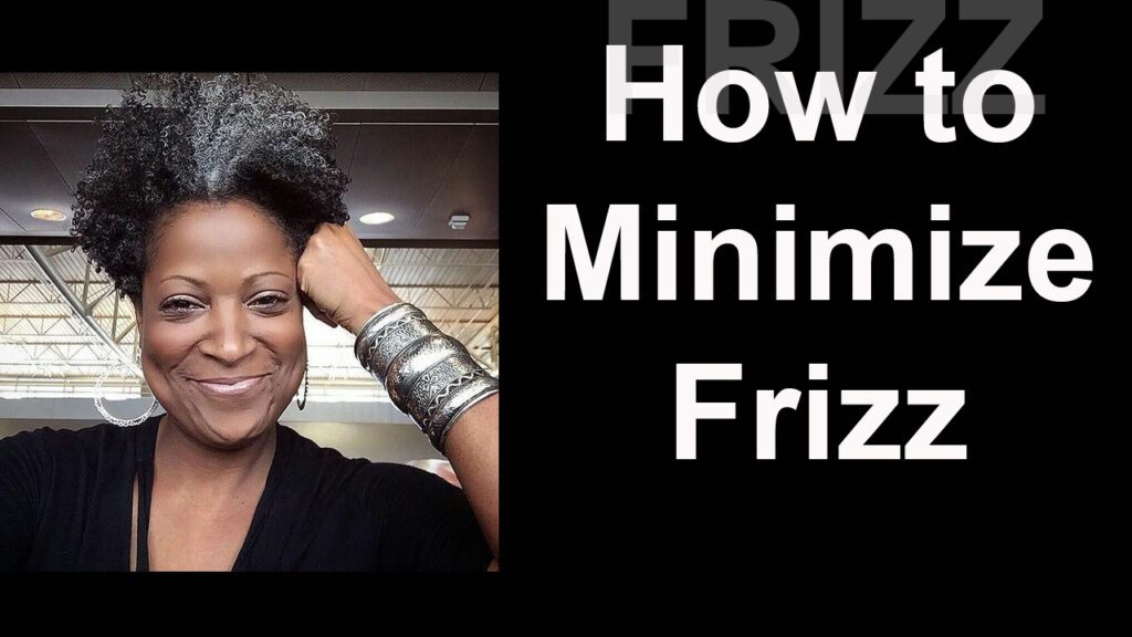 How to minimize frizz in your hair