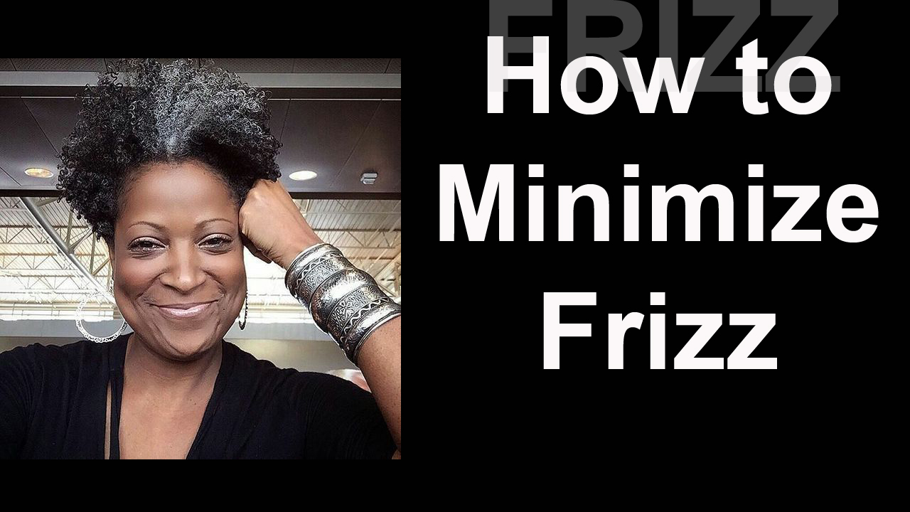 How to minimize frizz in your hair
