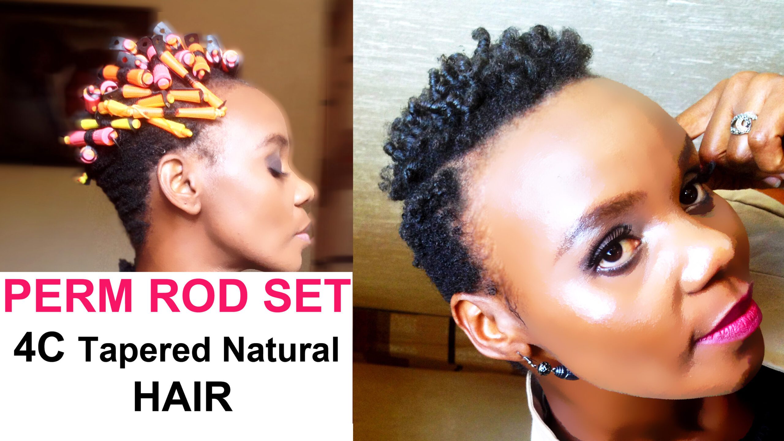 How to Do a Perm Rod Hairstyle on Short Hair
