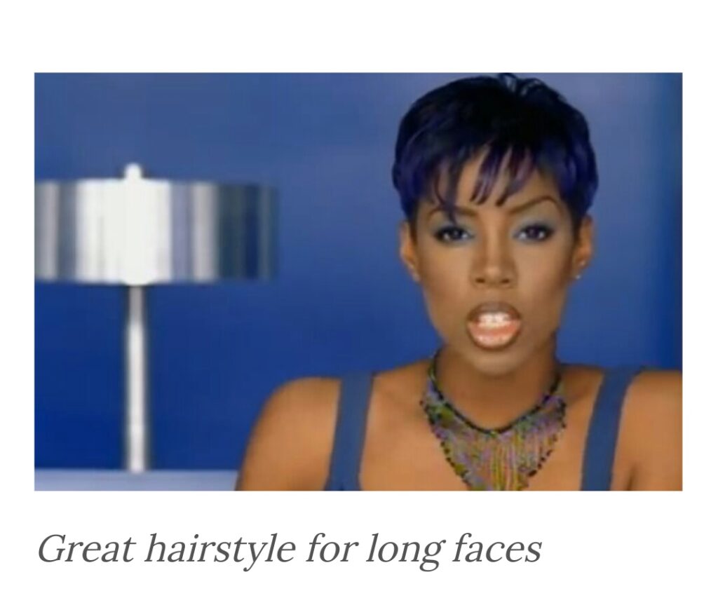 Great pixie cut for long face shape