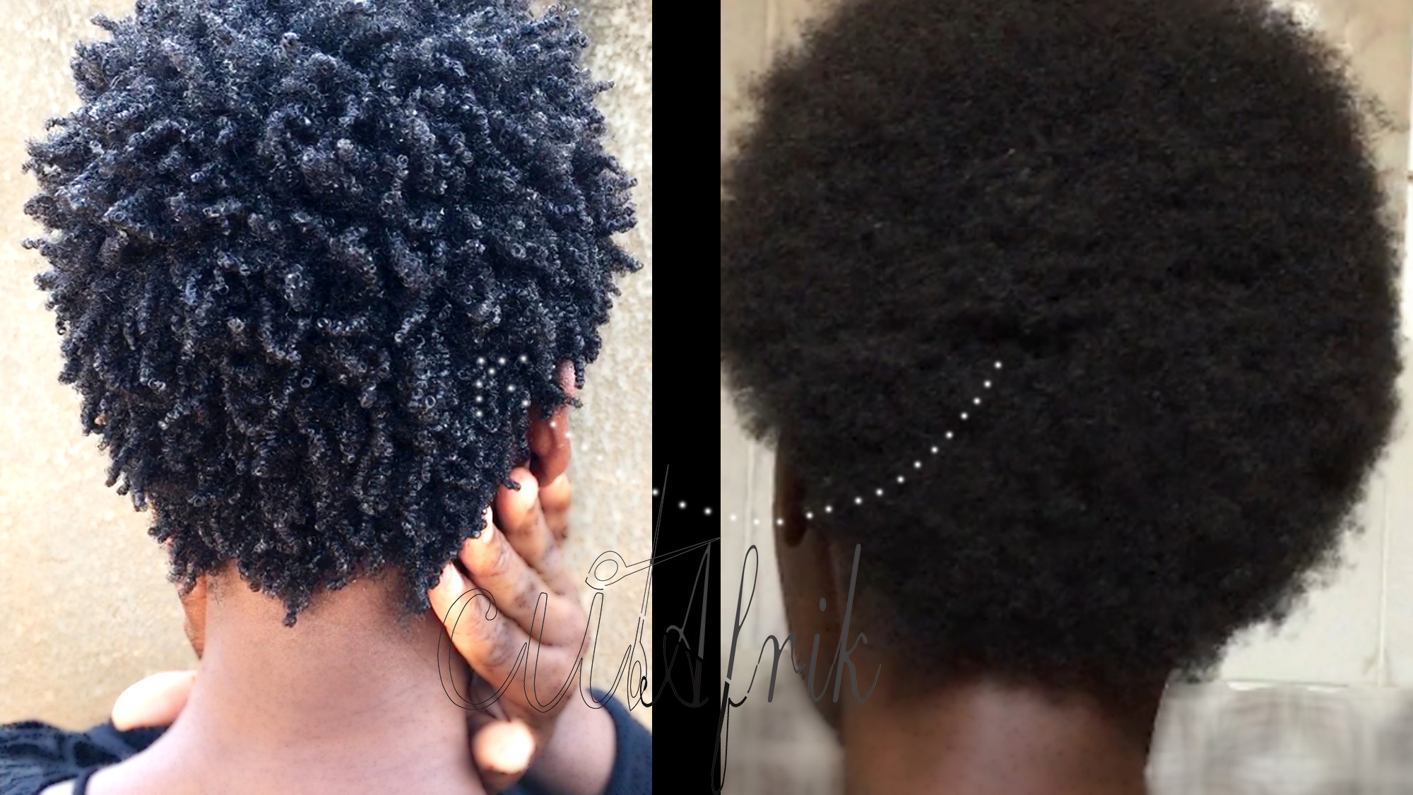 wash and go natural hair tutorial