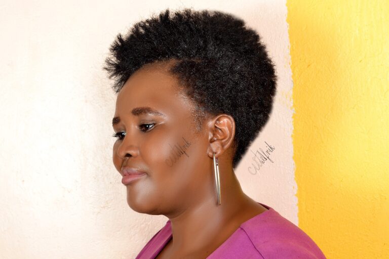 Crochet tapered cut hairstyles (Sponge dread kyangwe)