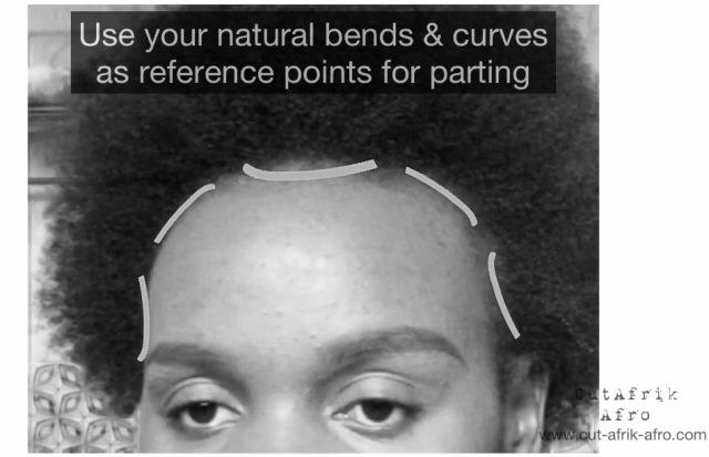 Bends and Curves of Our Hair Line