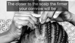 How grip your cornrows