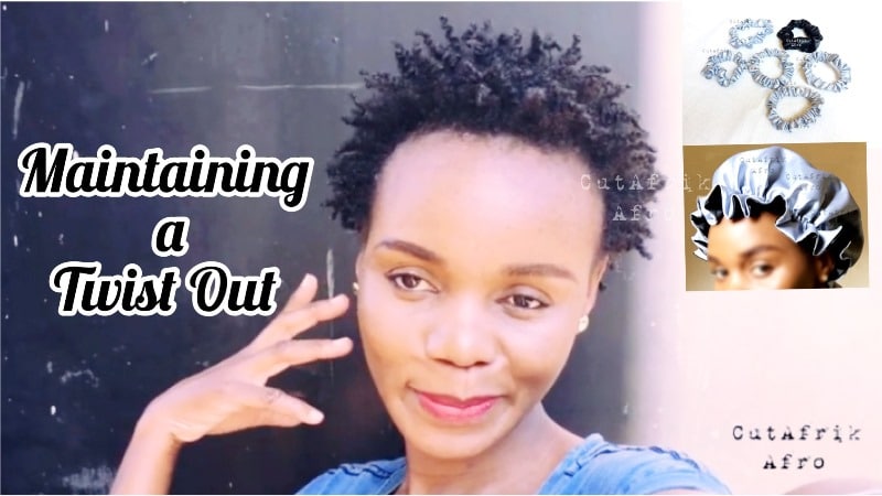 How To Preserve A Twist Out To Last a Week