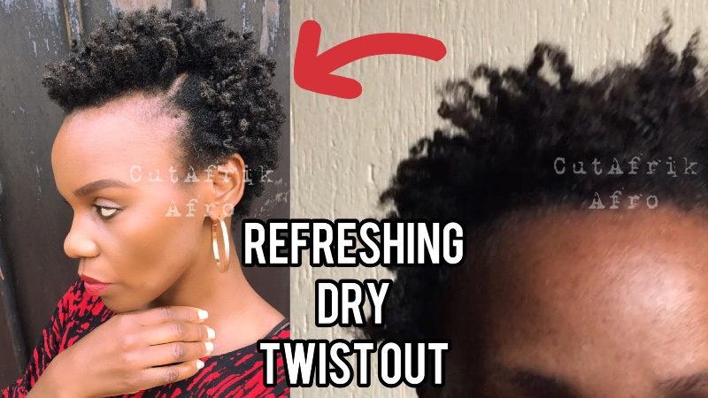 How To Re-moisturize Your Twist Out