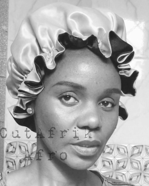 Satin bonnet to protect your twist out