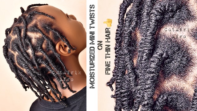 Moisturized Mini Twists
