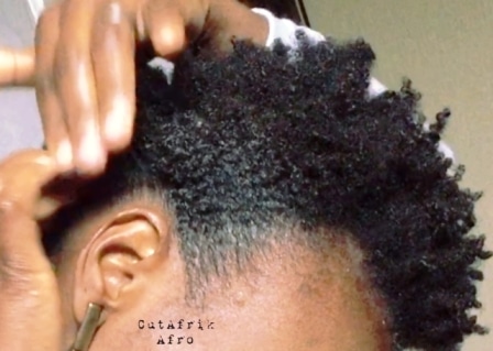 How to sleek hair for a fro a faux hawk