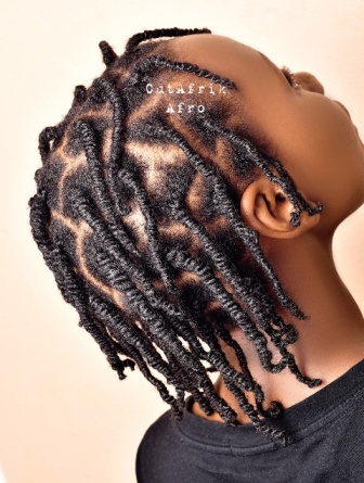 Twists on natural 4c hair