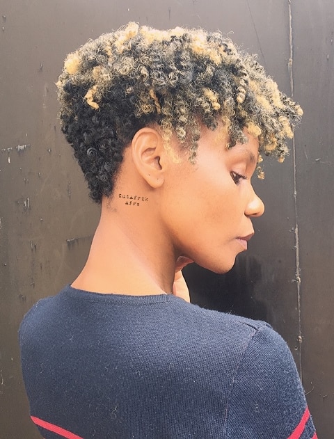 Tapered Curly Haircut