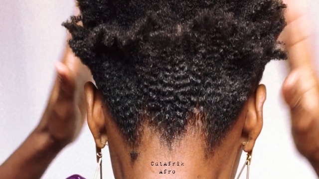 How to do a high puff on short hair