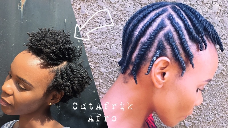 Flat Twist Out Short Hairstyles