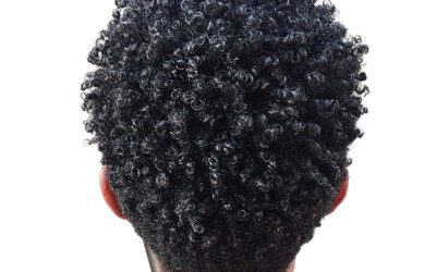 Wash and go tapered 4c hair