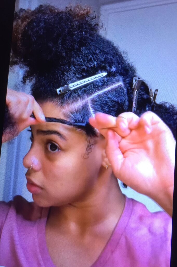 Braids & Twists Mullet