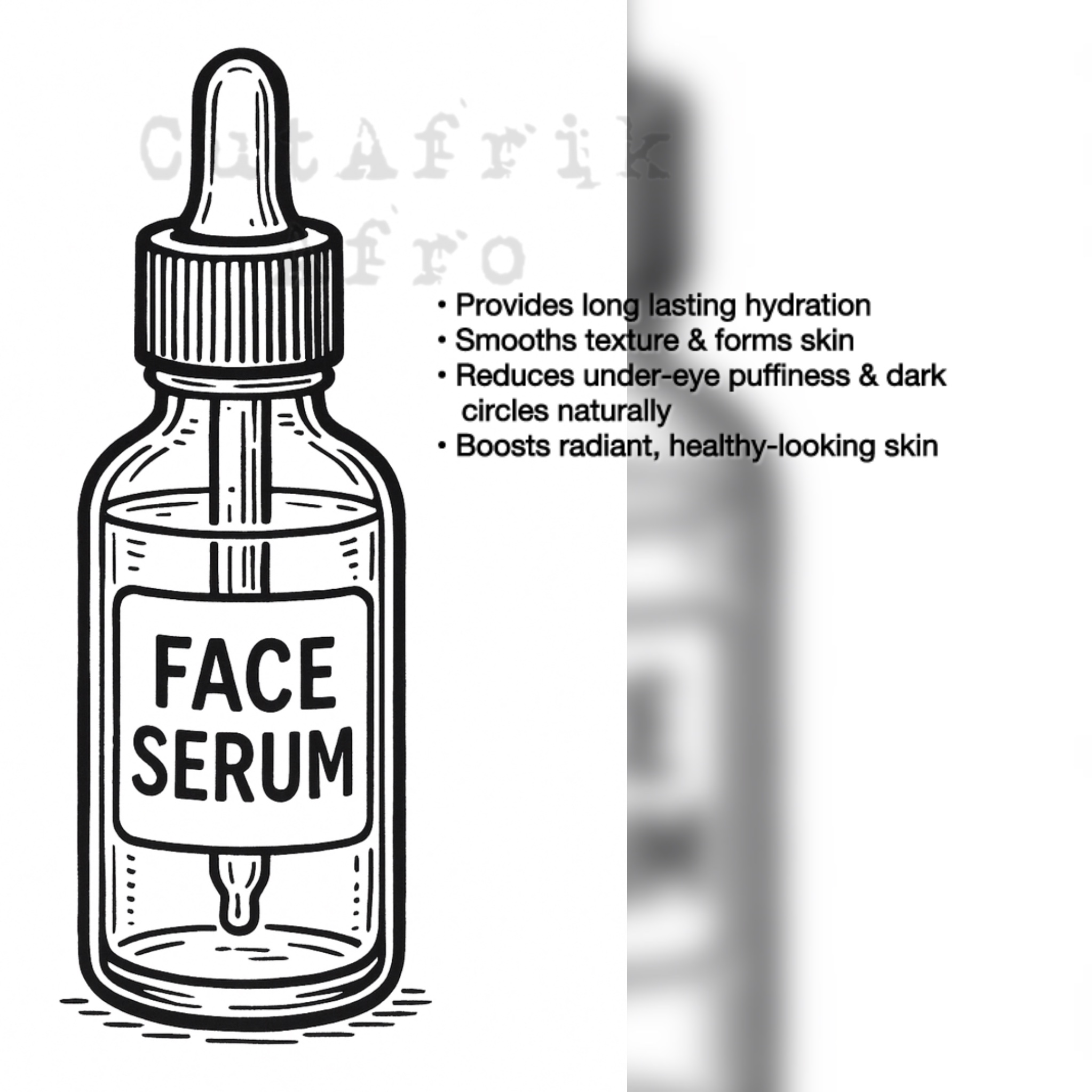 Face Serum – Hydration, Glow & Eye Revive