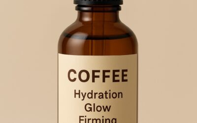 Coffee serum for glowing skin