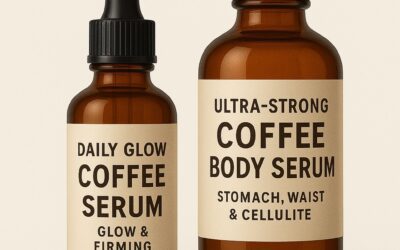 coffee oil for glow and firming