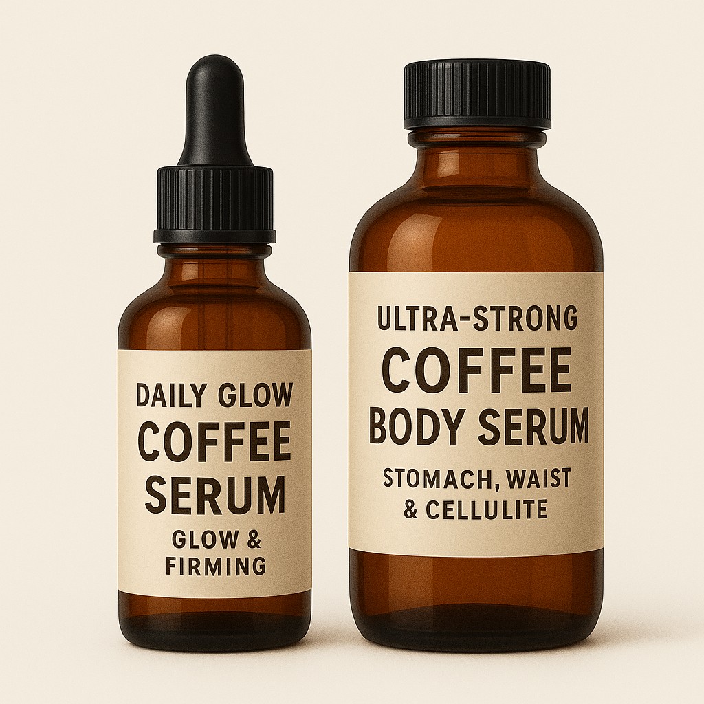 coffee oil for glow and firming